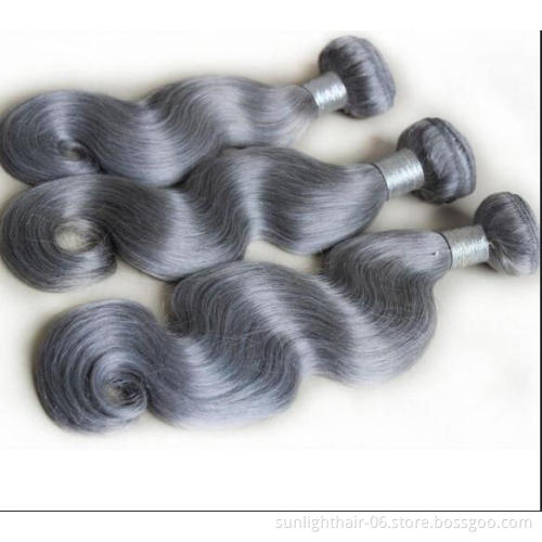 Wholesale 9a 1b613 1b27 virgin brazilian/peruvian hair extension Virgin Hair and loose wave Style 2019 Promotions Italian curl